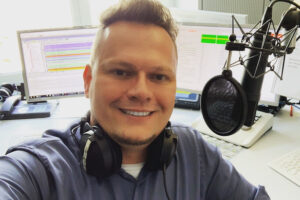 Arne Wiechern im SWR Aktuell-Studio